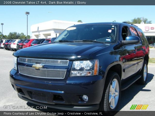 2008 Chevrolet Tahoe LT 4x4 in Dark Blue Metallic