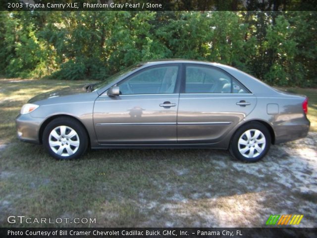 2003 Toyota Camry XLE in Phantom Gray Pearl