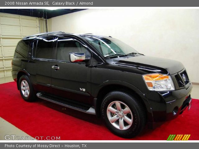 2008 Nissan Armada SE in Galaxy Black