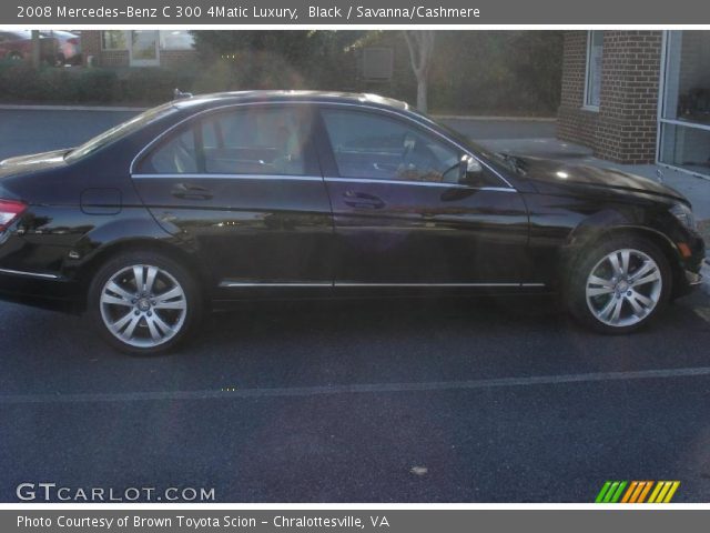 2008 Mercedes-Benz C 300 4Matic Luxury in Black