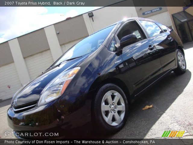 2007 Toyota Prius Hybrid in Black