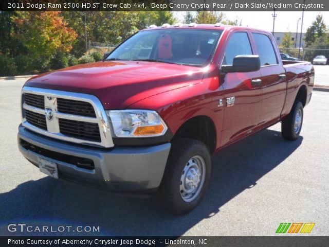 2011 Dodge Ram 2500 HD ST Crew Cab 4x4 in Deep Cherry Crystal Pearl
