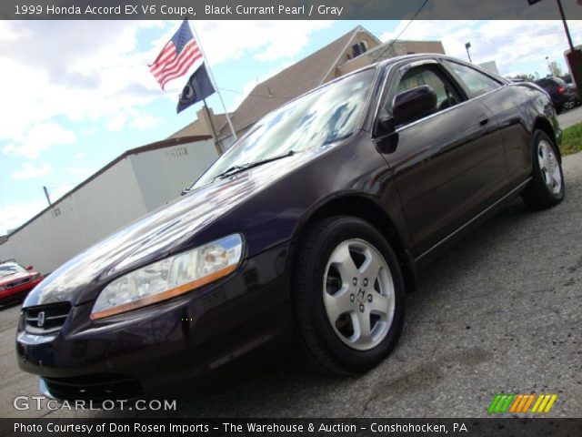1999 Honda Accord EX V6 Coupe in Black Currant Pearl