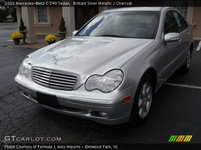 2003 Mercedes-Benz C 240 Sedan in Brilliant Silver Metallic