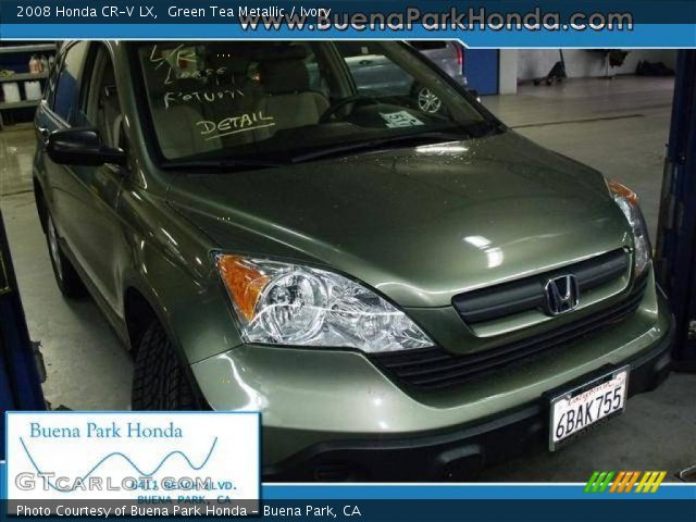 2008 Honda CR-V LX in Green Tea Metallic