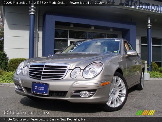 2008 Mercedes-Benz E 350 4Matic Sedan in Pewter Metallic