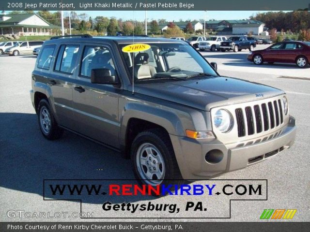 2008 Jeep Patriot Sport in Light Khaki Metallic