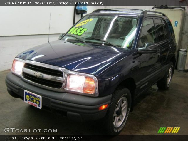 2004 Chevrolet Tracker 4WD in Indigo Blue