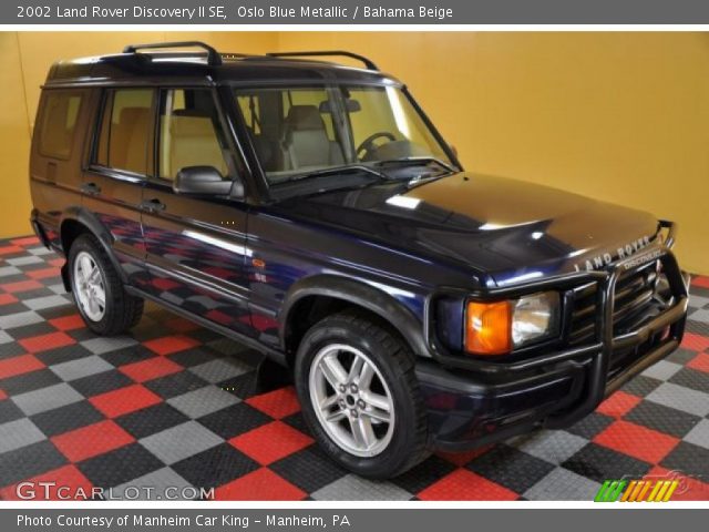 2002 Land Rover Discovery II SE in Oslo Blue Metallic