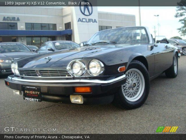 1989 Jaguar XJ XJS V12 Convertible in Black