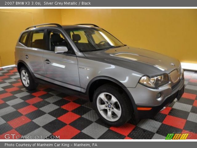 2007 BMW X3 3.0si in Silver Grey Metallic