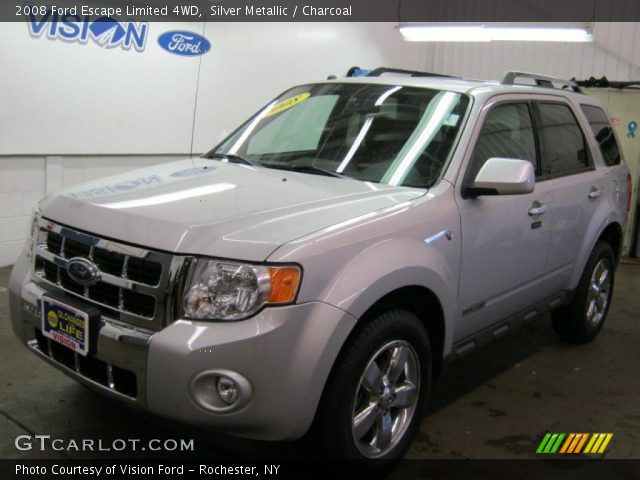 2008 Ford Escape Limited 4WD in Silver Metallic