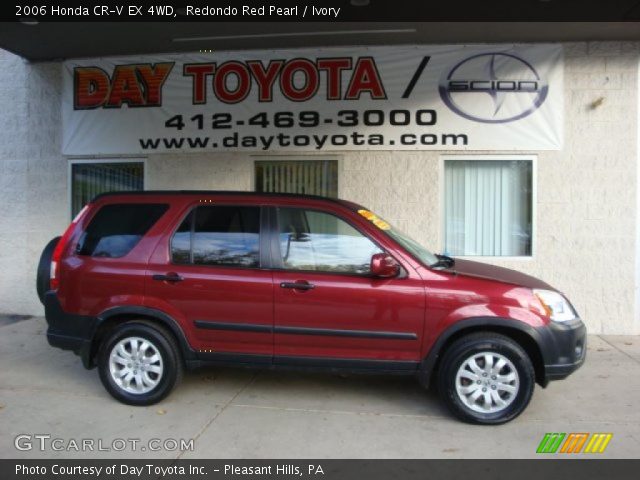 2006 Honda CR-V EX 4WD in Redondo Red Pearl