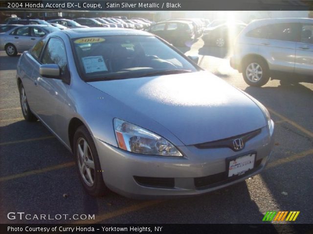 2004 Honda Accord EX-L Coupe in Satin Silver Metallic