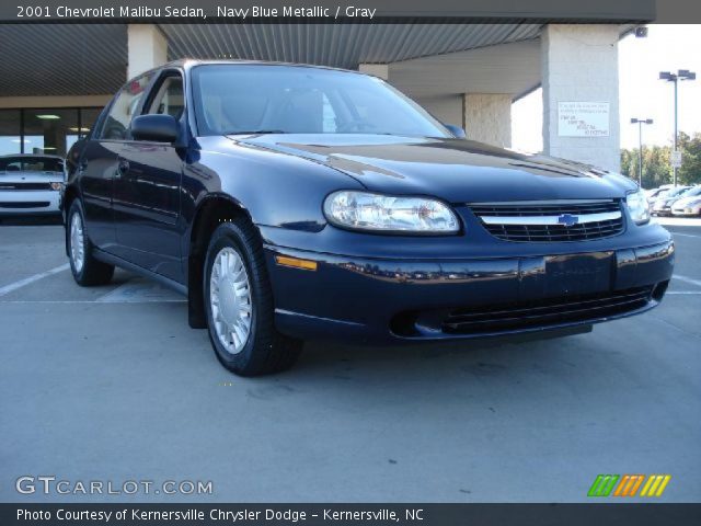 2001 Chevrolet Malibu Sedan in Navy Blue Metallic