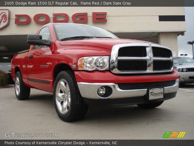 2005 Dodge Ram 1500 SLT Regular Cab in Flame Red