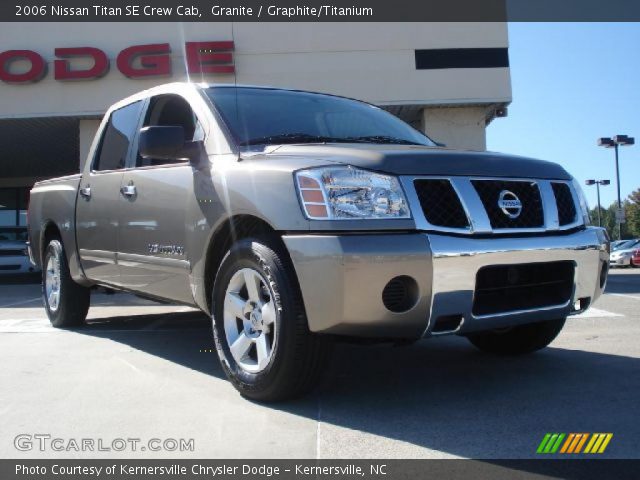 2006 Nissan Titan SE Crew Cab in Granite