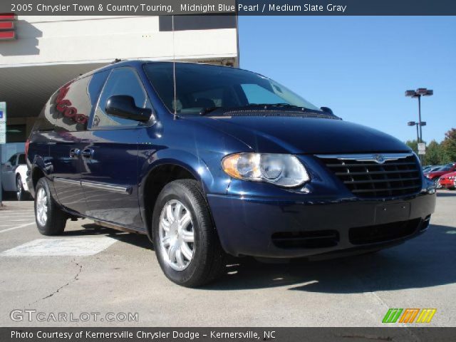 2005 Chrysler Town & Country Touring in Midnight Blue Pearl