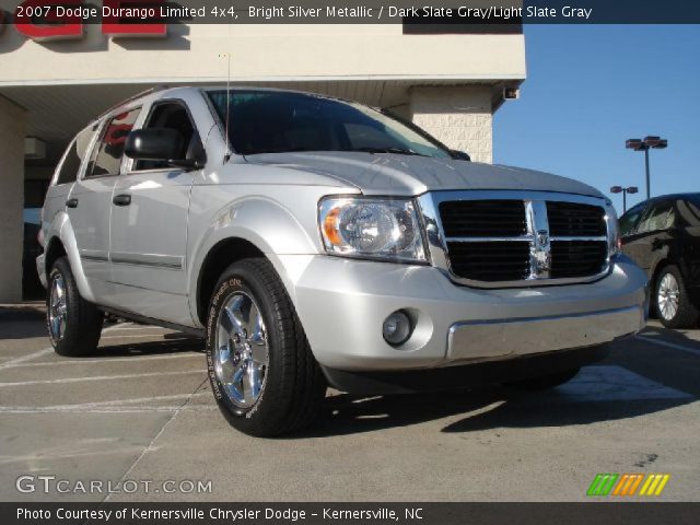 2007 Dodge Durango Limited 4x4 in Bright Silver Metallic
