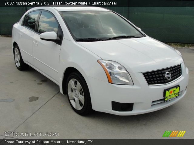 2007 Nissan Sentra 2.0 S in Fresh Powder White