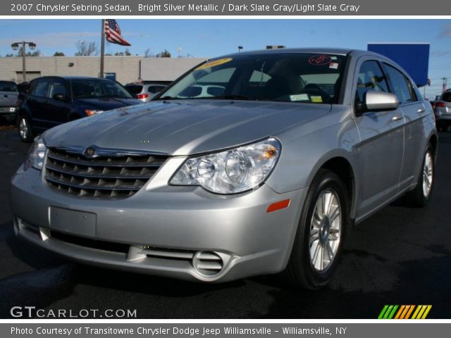 2007 Chrysler Sebring Sedan in Bright Silver Metallic