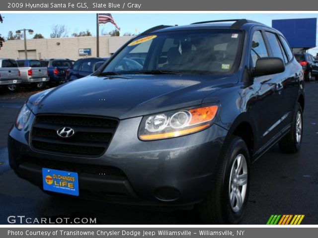 2009 Hyundai Santa Fe GLS in Slate Blue