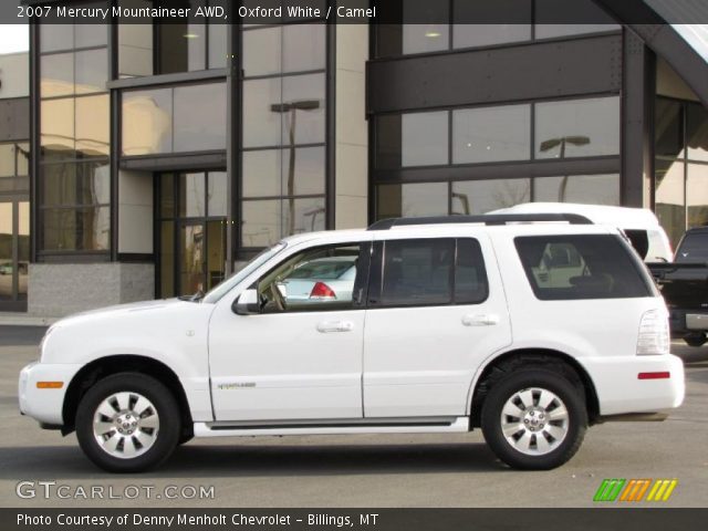 2007 Mercury Mountaineer AWD in Oxford White