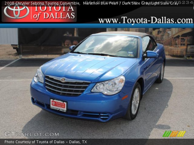 2008 Chrysler Sebring Touring Convertible in Marathon Blue Pearl