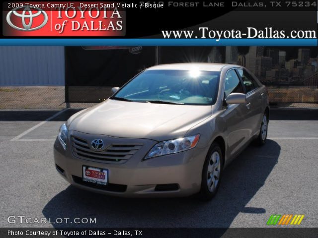 2009 Toyota Camry LE in Desert Sand Metallic