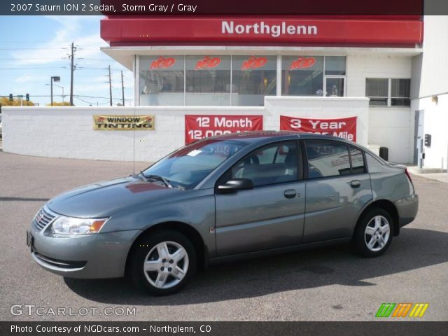 2007 Saturn ION 2 Sedan in Storm Gray