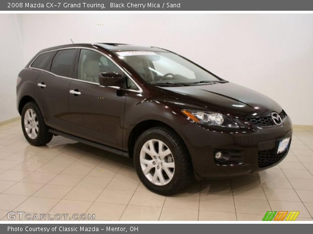 2008 Mazda CX-7 Grand Touring in Black Cherry Mica