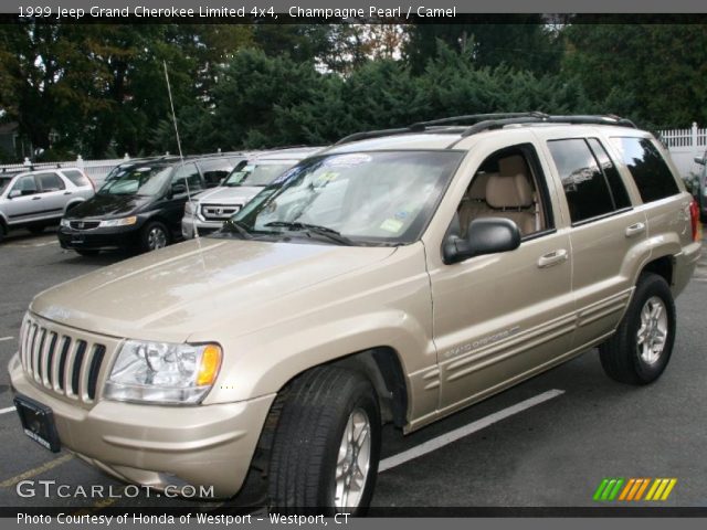 1999 Jeep Grand Cherokee Limited 4x4 in Champagne Pearl