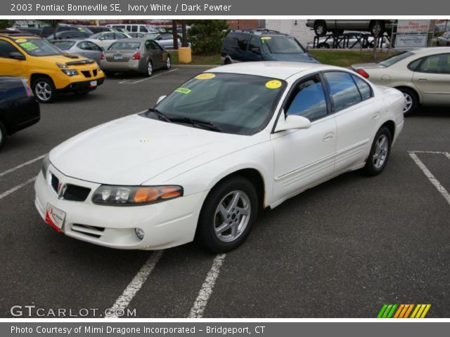 2003 Pontiac Bonneville SE in Ivory White