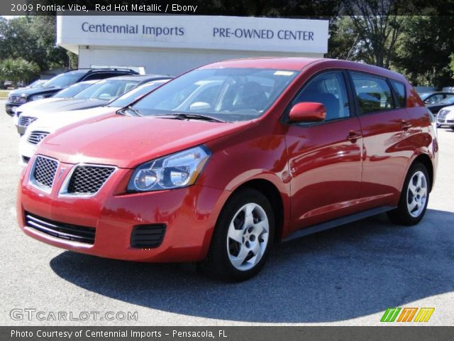 Red Hot Metallic 2009 Pontiac