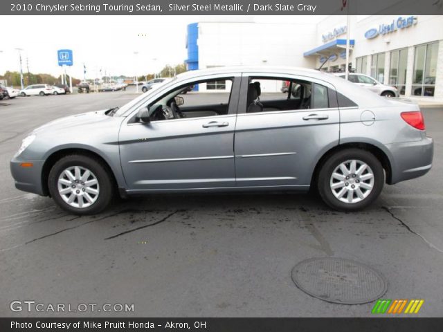2010 Chrysler Sebring Touring Sedan in Silver Steel Metallic