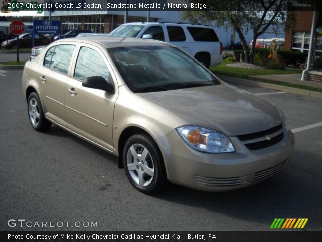 2007 Chevrolet Cobalt LS Sedan in Sandstone Metallic