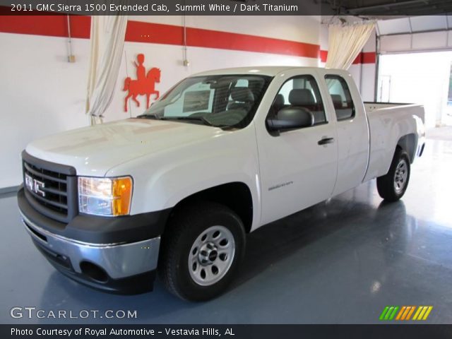 2011 GMC Sierra 1500 Extended Cab in Summit White