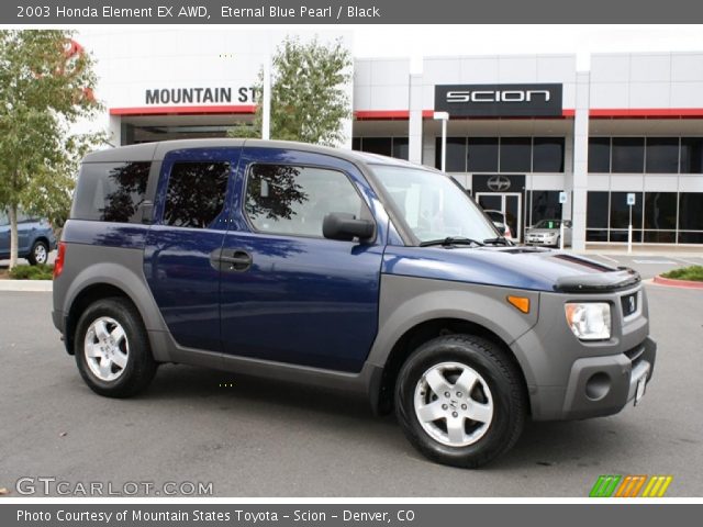 2003 Honda Element EX AWD in Eternal Blue Pearl