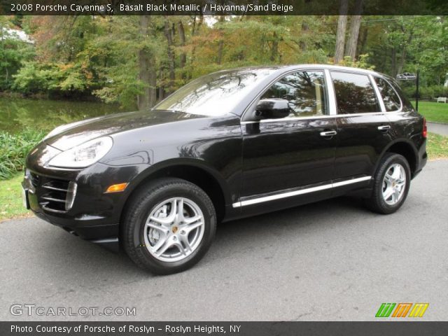 2008 Porsche Cayenne S in Basalt Black Metallic