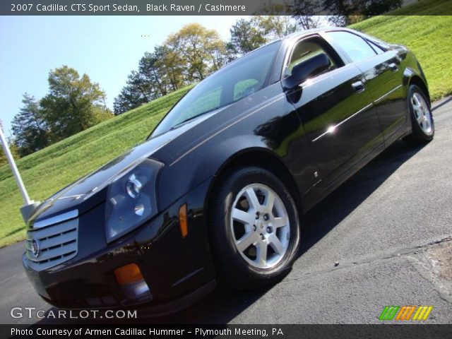 2007 Cadillac CTS Sport Sedan in Black Raven