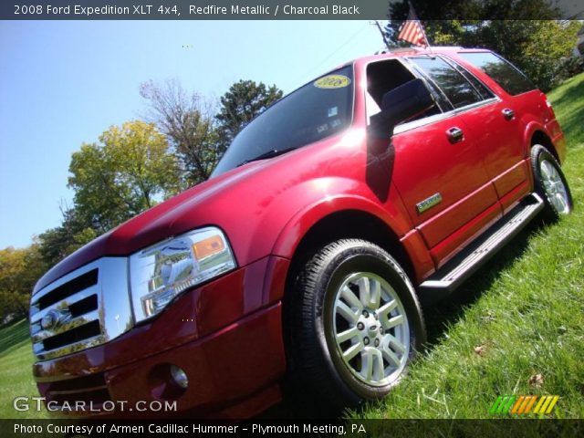 2008 Ford Expedition XLT 4x4 in Redfire Metallic