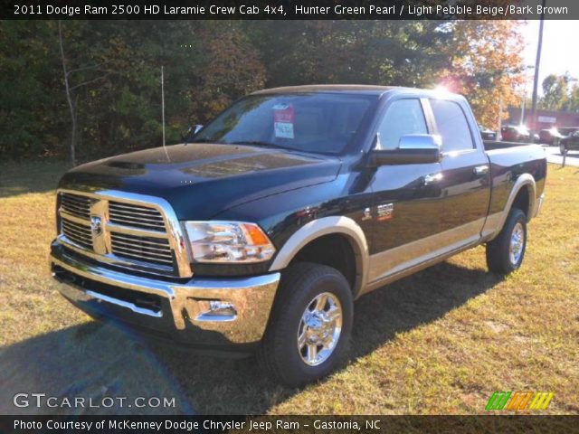 2011 Dodge Ram 2500 HD Laramie Crew Cab 4x4 in Hunter Green Pearl