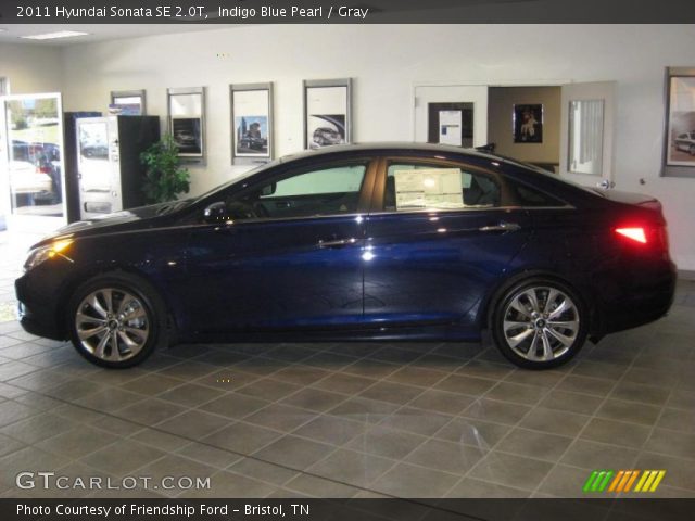 2011 Hyundai Sonata SE 2.0T in Indigo Blue Pearl