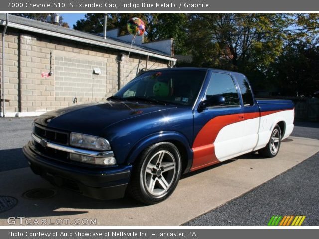 2000 Chevrolet S10 LS Extended Cab in Indigo Blue Metallic