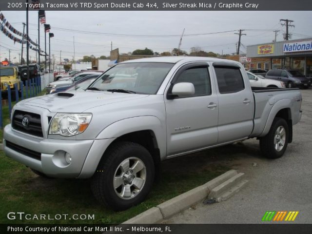 2005 Toyota Tacoma V6 TRD Sport Double Cab 4x4 in Silver Streak Mica