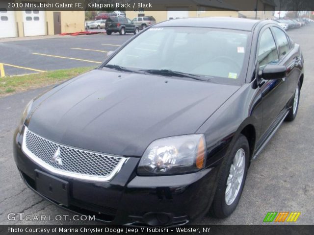 2010 Mitsubishi Galant FE in Kalapana Black