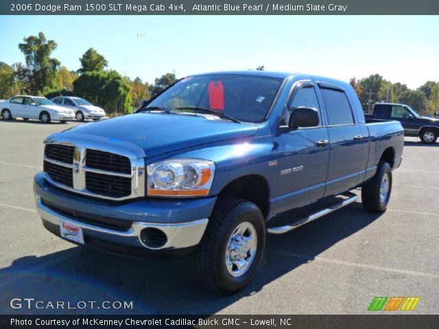2006 Dodge Ram 1500 SLT Mega Cab 4x4 in Atlantic Blue Pearl
