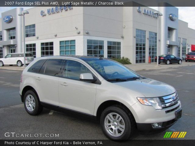 2007 Ford Edge SEL Plus AWD in Light Sage Metallic