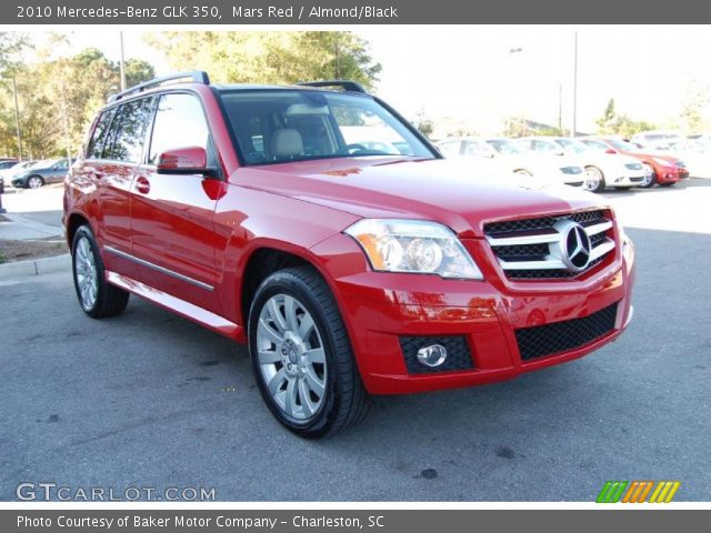 2010 Mercedes-Benz GLK 350 in Mars Red