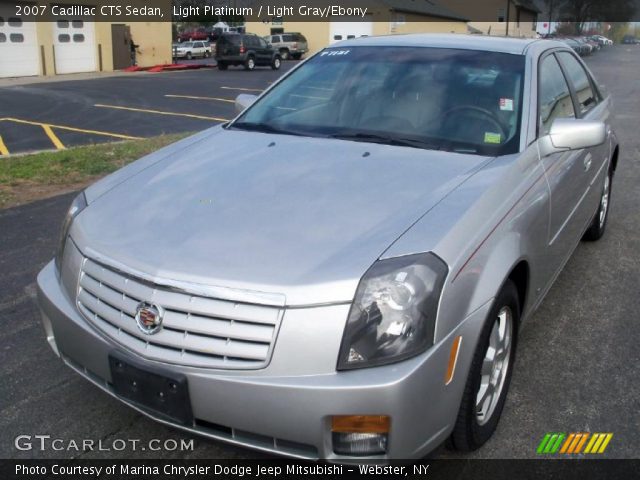 2007 Cadillac CTS Sedan in Light Platinum